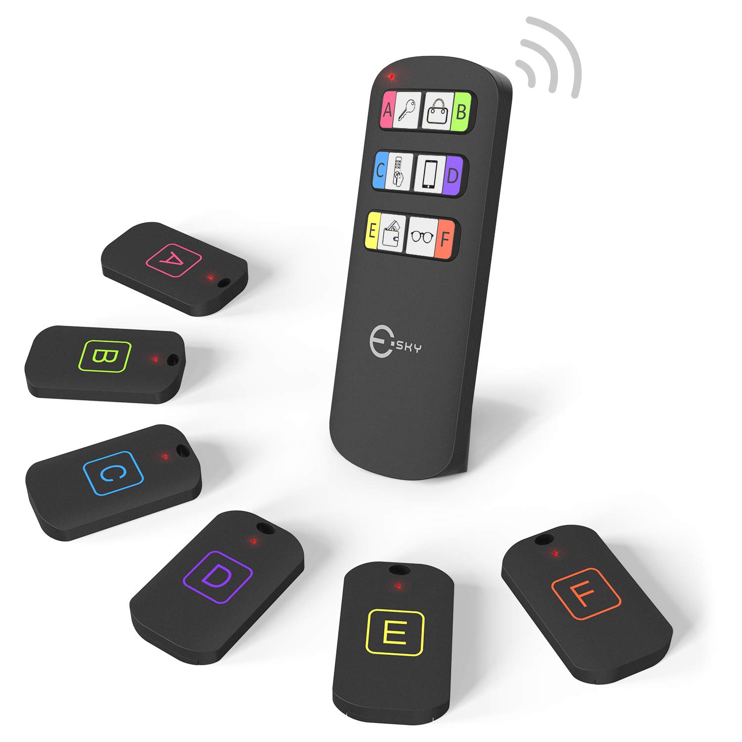 Wireless RF Item Locator Item Tracker Support Remote Control Esky Key Finder 